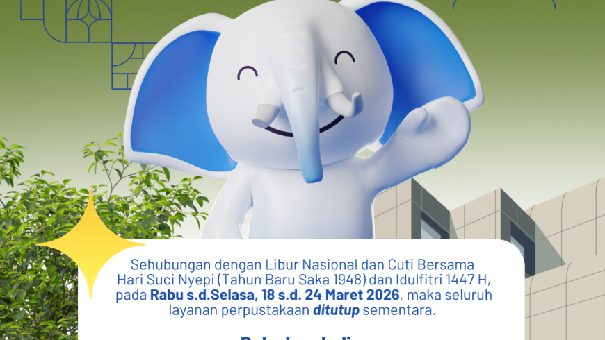 Layanan Perpustakaan ITB Tutup Sementara pada 18–24 Maret 2026